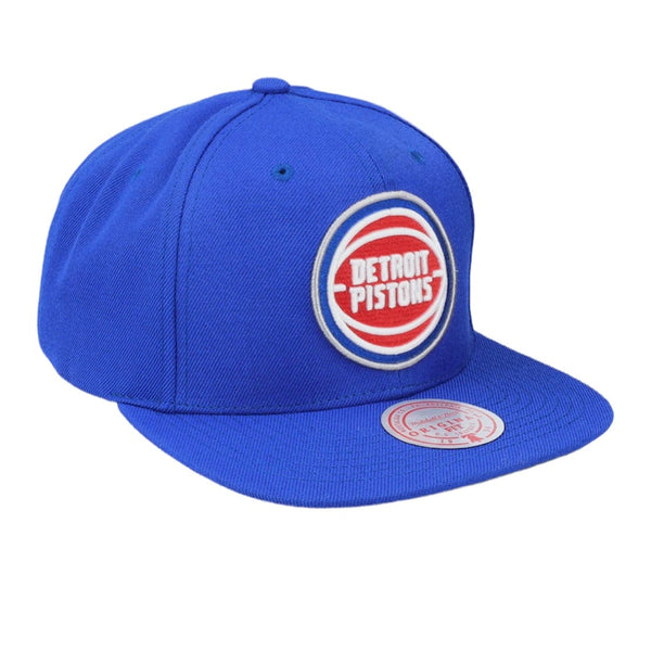 Mitchell & Ness Nba Detroit Pistons Core Basic Snapback (Blue)