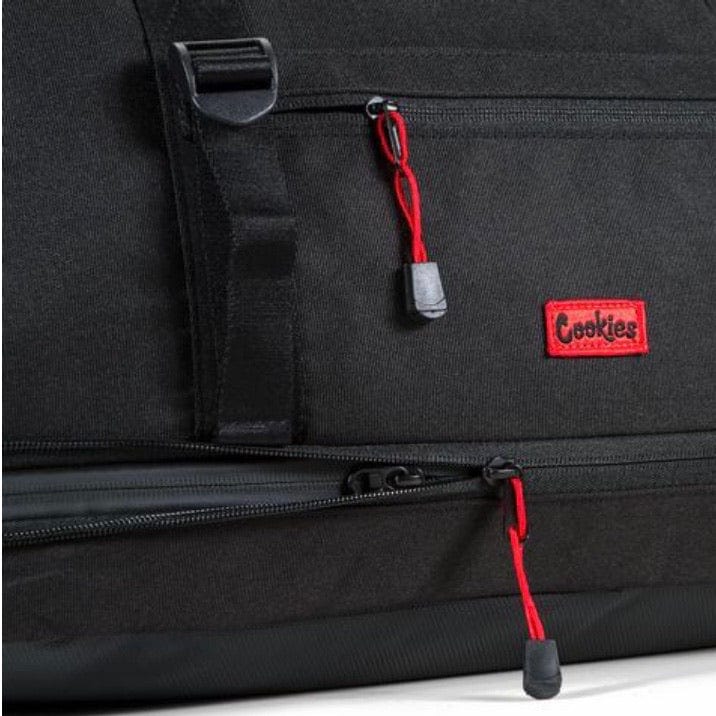 Cookies Explorer Nylon Duffel Bag Black