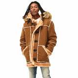 Jordan Craig Denali Shearling Jacket (Walnut) 91445