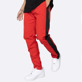 Eptm Nylon Basic Track Pants (Red/Black) EP9999