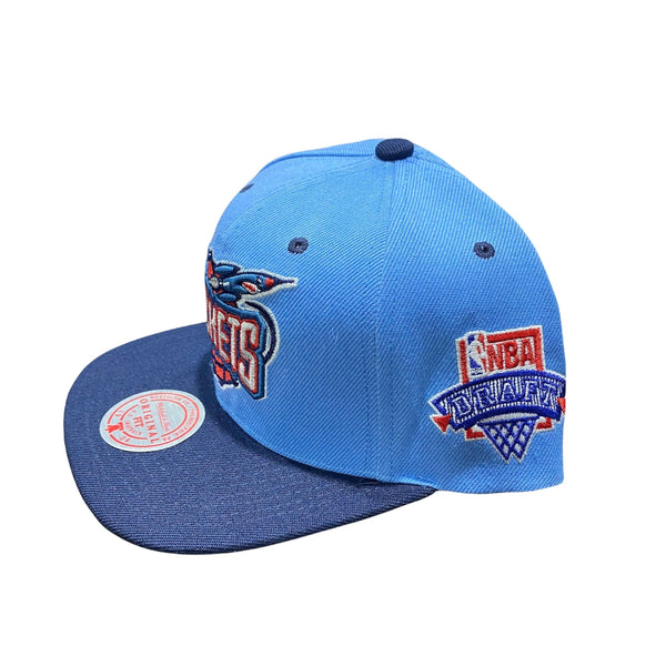 Mitchell & Ness Nba Hwc Houston Rockets Lotto Pick Snapback (Blue/Navy)