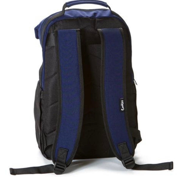 Cookies Parks Utility Sateen Bomber Nylon Backpack (Blue)