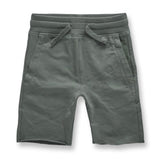 Juniors Jordan Craig Palma French Terry Shorts (Charcoal) 8350SAB
