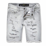 Boys Jordan Craig Abyss Denim Shorts (Cement Wash) J3185SB