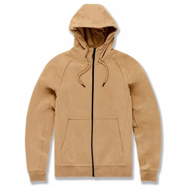 Jordan Craig Uptown Zip Up Hoodie (Mocha) 8621H