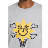 Ice Cream Sunspot Short Sleeve Tee (Heather Grey) 411-5201