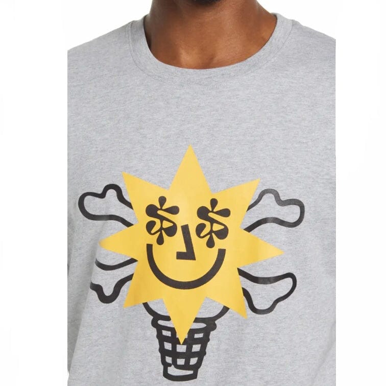 Ice Cream Sunspot Short Sleeve Tee (Heather Grey) 411-5201