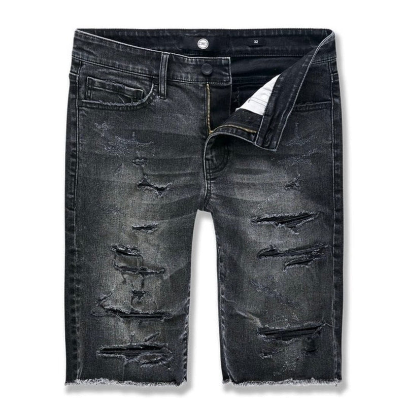 Jordan Craig Abyss Denim Shorts (Black Shadow) J3165S