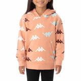 Kids Kappa Authentic Sneek Hoodie (Pink Coral) 34167TW