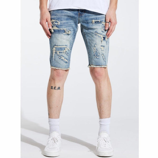 Embellish Darleen Shorts (Light Wash) EMBSP221-136