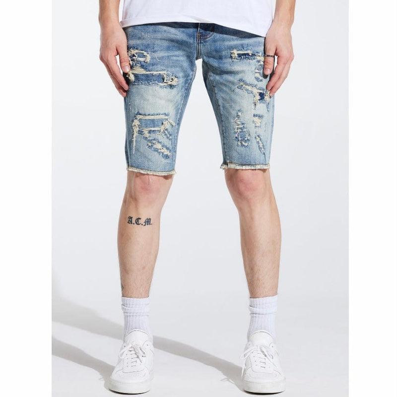 Embellish Darleen Shorts (Light Wash) EMBSP221-136