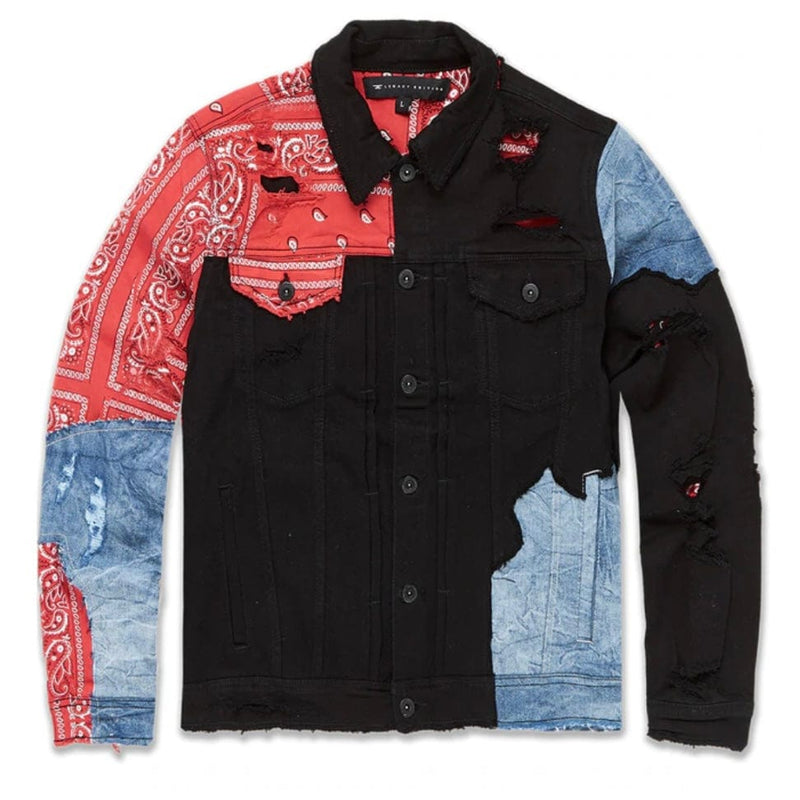 Jordan Craig Represent Denim Trucker (Crimson) 91556