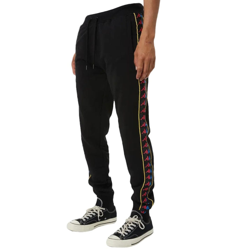 Kappa Banda Gibbon Jogging Pants (Black/Fuchsia/Blue/Yellow)