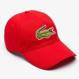 Lacoste Men's Oversized-Croc Cap Red RK4711