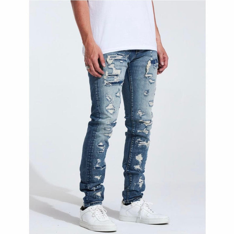 Embellish Thrash Denim (Blue) EMBHOL21-2-4