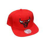 Mitchell & Ness Nba Chicago Bulls Core Basic Snapback (Red)