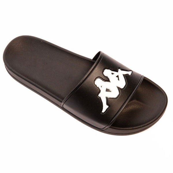 Kappa Authentic Adam 2 Slides (Black/White) 303GAD0