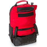 Cookies Parks Utility Sateen Bomber Nylon Backpack (Red)