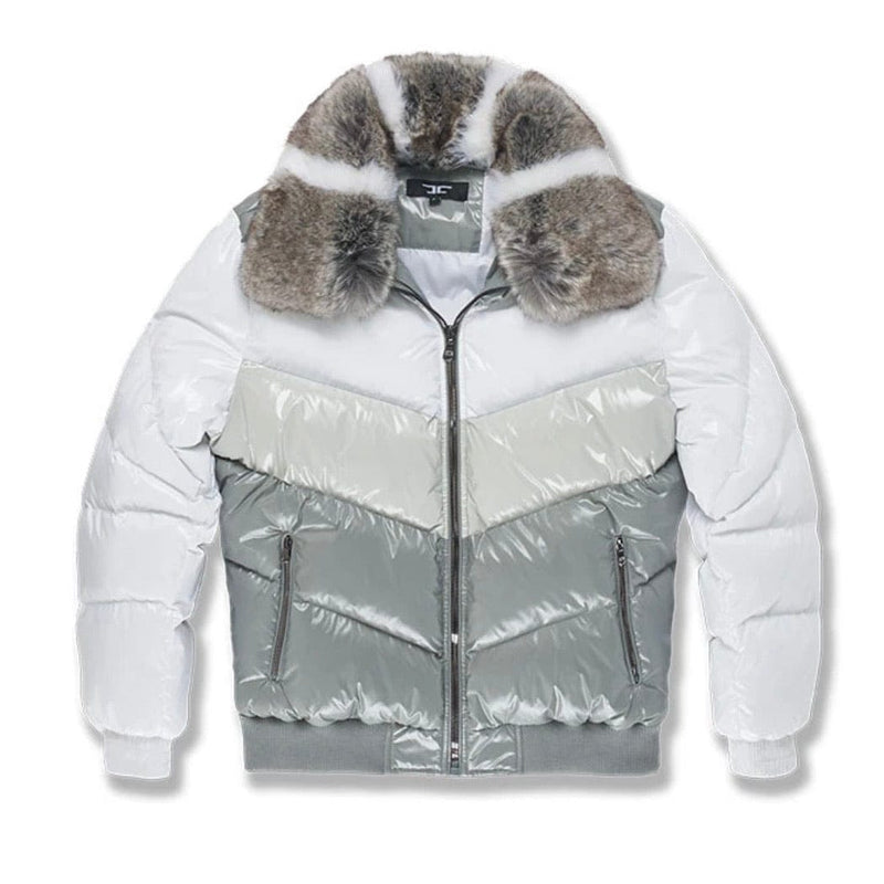 Jordan Craig Sugar Hill Nylon Puffer Jacket (Arctic White) 91548