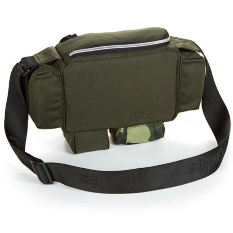 Cookies Militant Multi Pocket Shoulder Bag (Olive) 1556A5949