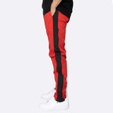 Eptm Nylon Basic Track Pants (Red/Black) EP9999