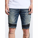 Embellish Sunny Biker Shorts (Indigo) EMBSP221-104