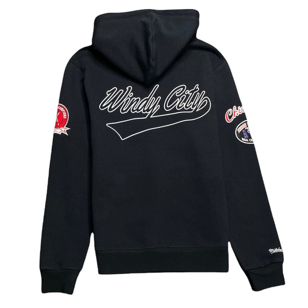 Mitchell & Ness Nba Chicago Bulls Champ City Hoodie (Black)