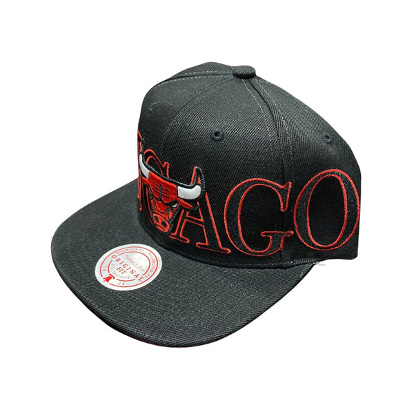 Mitchell & Ness Nba Winner Circle Bulls Snapback (Black)