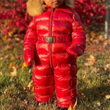 Kids Jordan Craig Astoria Snowsuit (Red) NB900