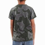Kid's Cult Shimuchan Flocking Graphic T-Shirt (Green) 88B9-KT05E