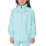 Kids Kappa Banda Anniston Jacket Aqua