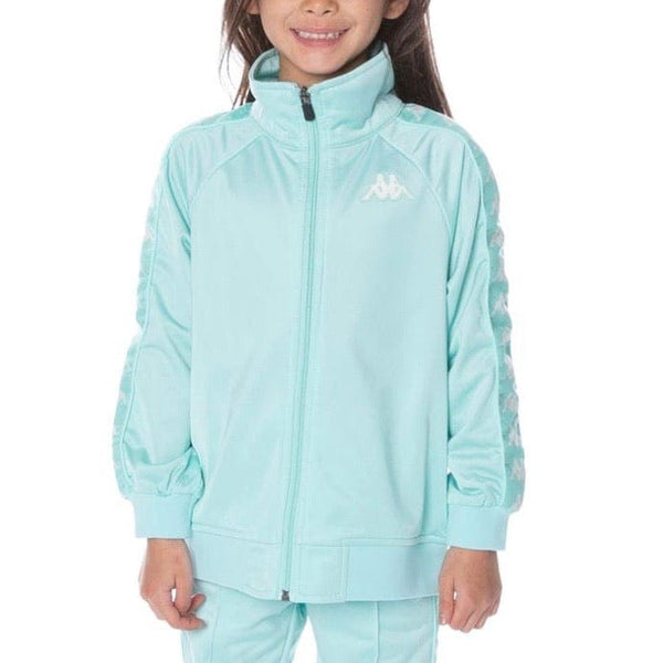 Kids Kappa Banda Anniston Jacket Aqua