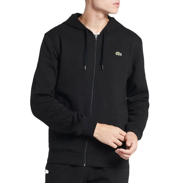 Lacoste Full Zip Hoodie (Black)