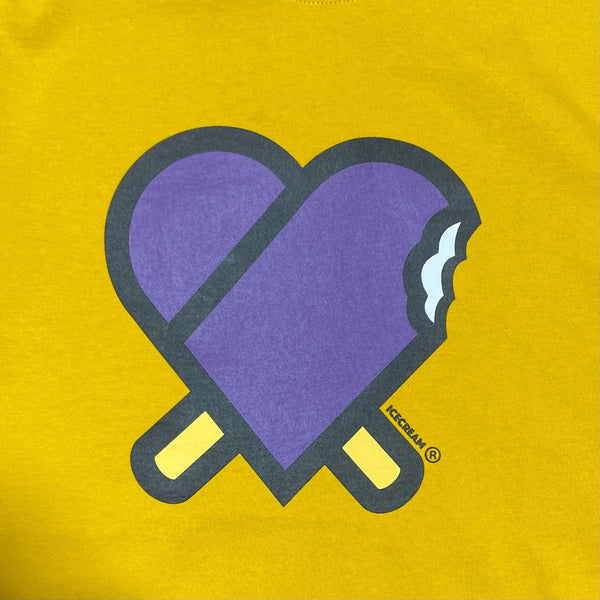 Ice Cream Bite Short Sleeve Tee (Golden Yellow) 411-3203