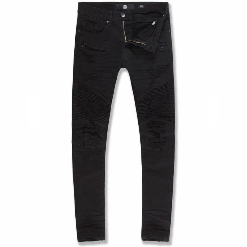 Jordan Craig Sean Tribeca Moto Jeans (Black) JS900M