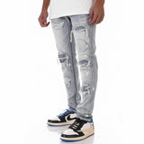 Kdnk Rip & Repair V3 Jeans (Medium Blue) KND4485