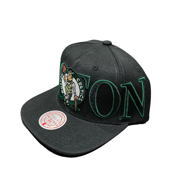 Mitchell & Ness Nba Winner Circle Celtics Snapback (Black)