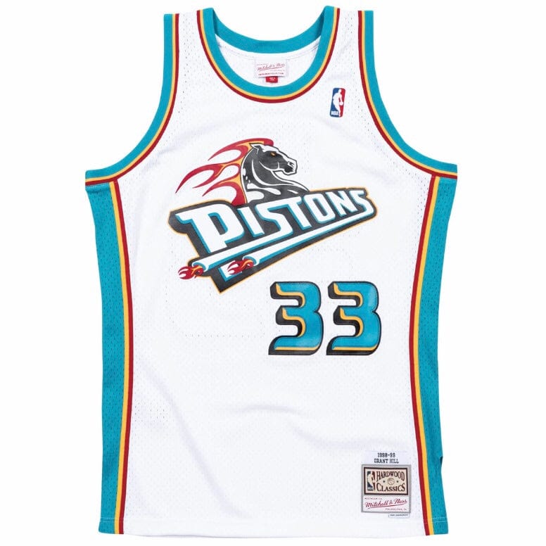 Mitchell & Ness Nba Detroit Pistons 1998-99 Swingman Jersey Grant Hill (White)