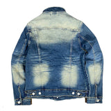 Embellish Bower Denim Jacket (Indigo Cheetah) EMBFALL120-204