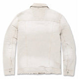 Jordan Craig Tribeca Twill Trucker Jacket (Cream Cloud) JJ950R
