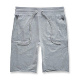 Jordan Craig Palma French Terry Shorts (Heather Grey) 8350S