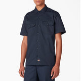 Dickies Short Sleeve Twill Work Shirt (Dark Navy) 1574DN