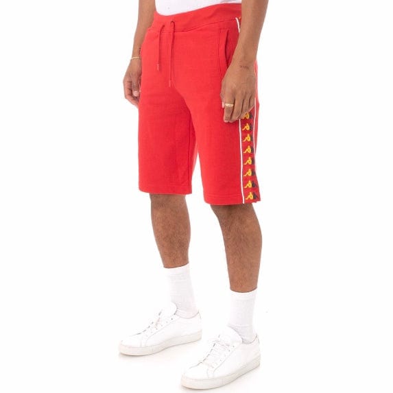 Kappa 222 Banda Cagway Shorts (Red/Yellow-Blue/White) 33144IW