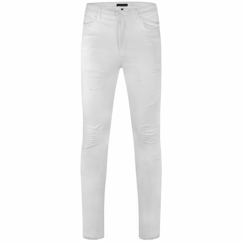 Monfrere Greyson Distressed Jean (Destroyed Blanc) 1026D21