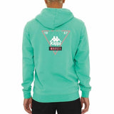 Kappa Authentic Oracabessa Hoodie (Green/Black/White) 35142HW