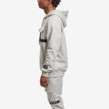 8&9 Strapped Up Fleece Hoodie (Grey) HSTRFGRY