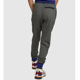 Kids Psycho Bunny Warwick Color Block Logo Pants (Heather Storm)