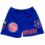 Pro Standard Detroit Pistons Jersey Shorts (Royal Blue) BDP353948-RYB