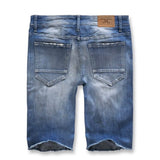 Jordan Craig Daytona Striped Denim Shorts (Studio Blue)