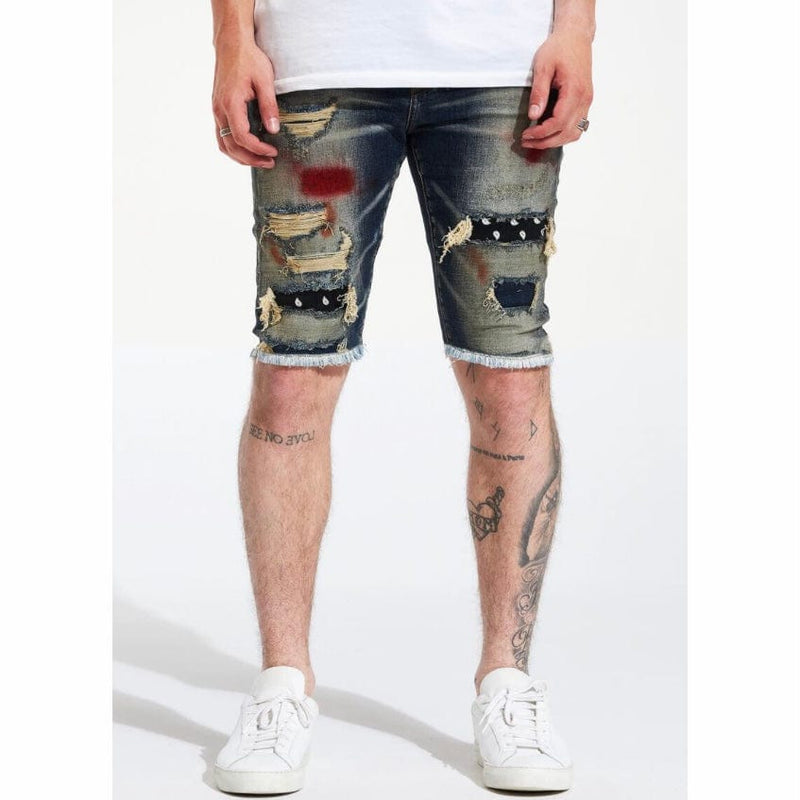 Crysp Pierre Shorts (Indigo Tint) CRYSP222-32